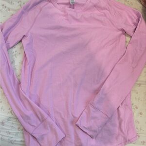 LULULEMON pink long sleeve